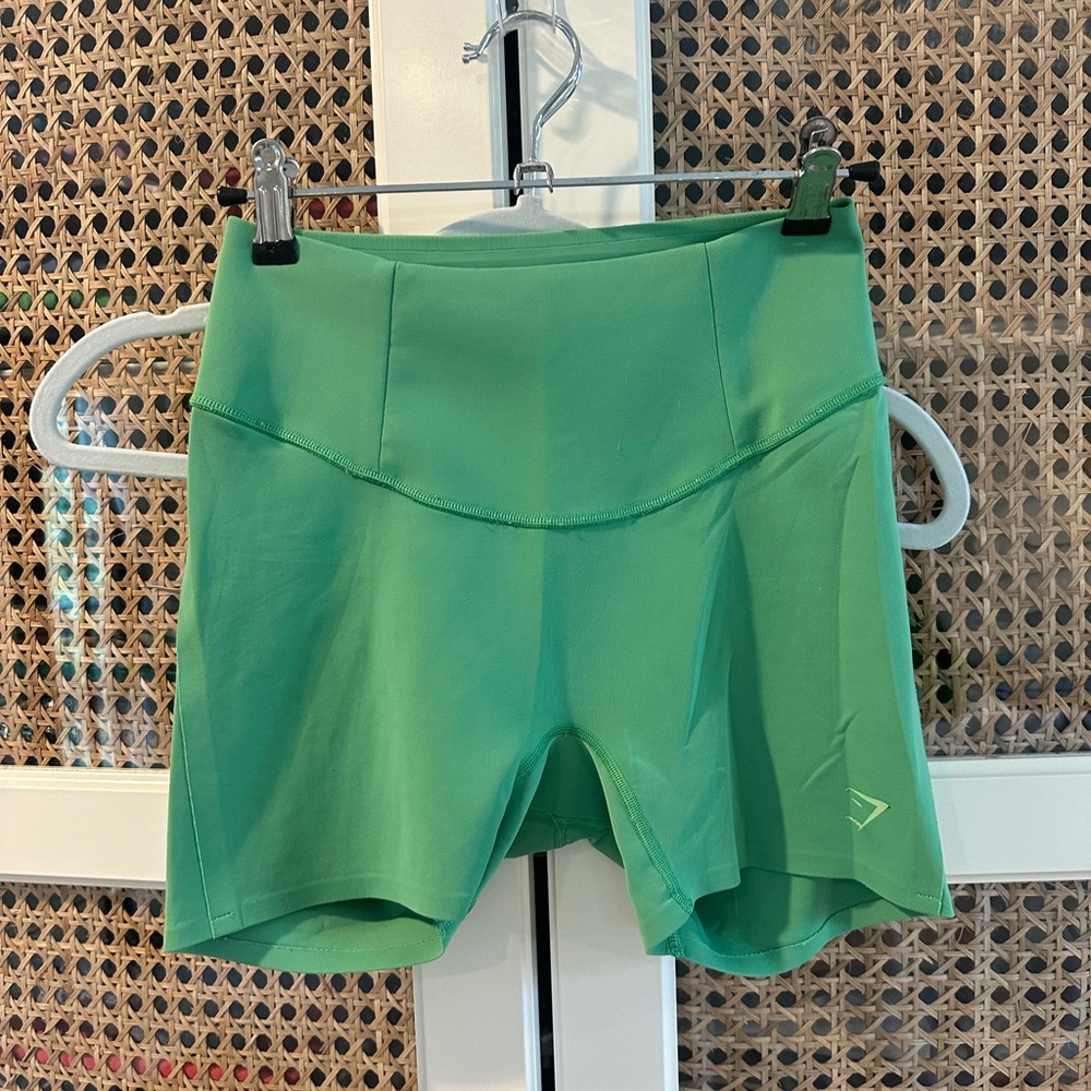Gymshark Green Bike Shorts